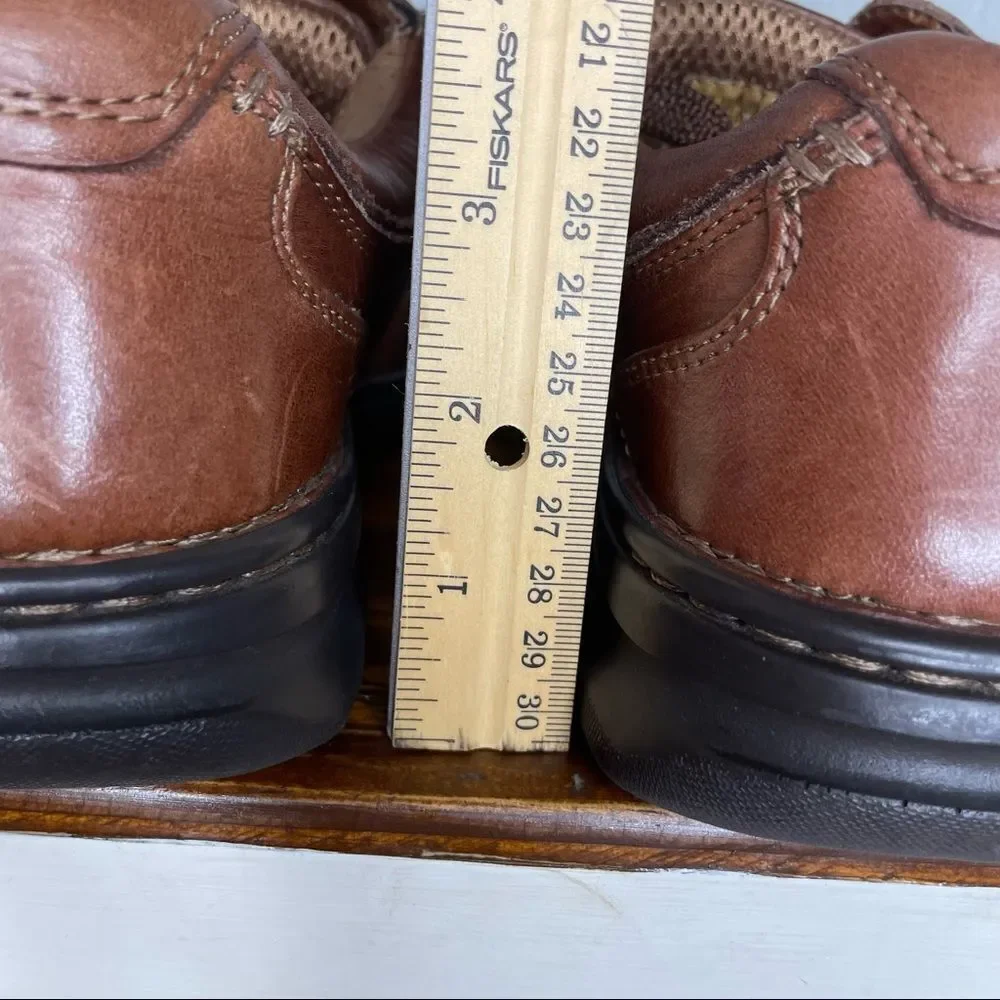Florsheim Tan Mens Oxfords Style Casual Lace Up Shoes Style 13172-200 Size 9M